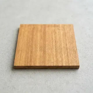 Teak laminate finish